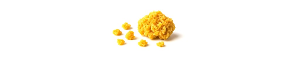 Crumble CBD concentré - Texture cassante & pureté | DocVapo